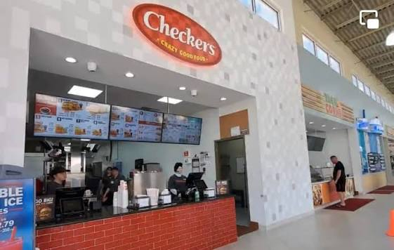 Checkers counter inside Fuel Maxx